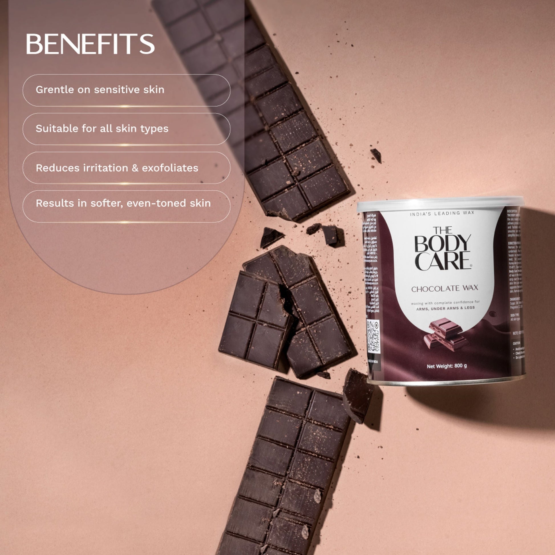 The Body Care Natural Chocolate Wax  Grab2Buy The Body Care Grab2Buy