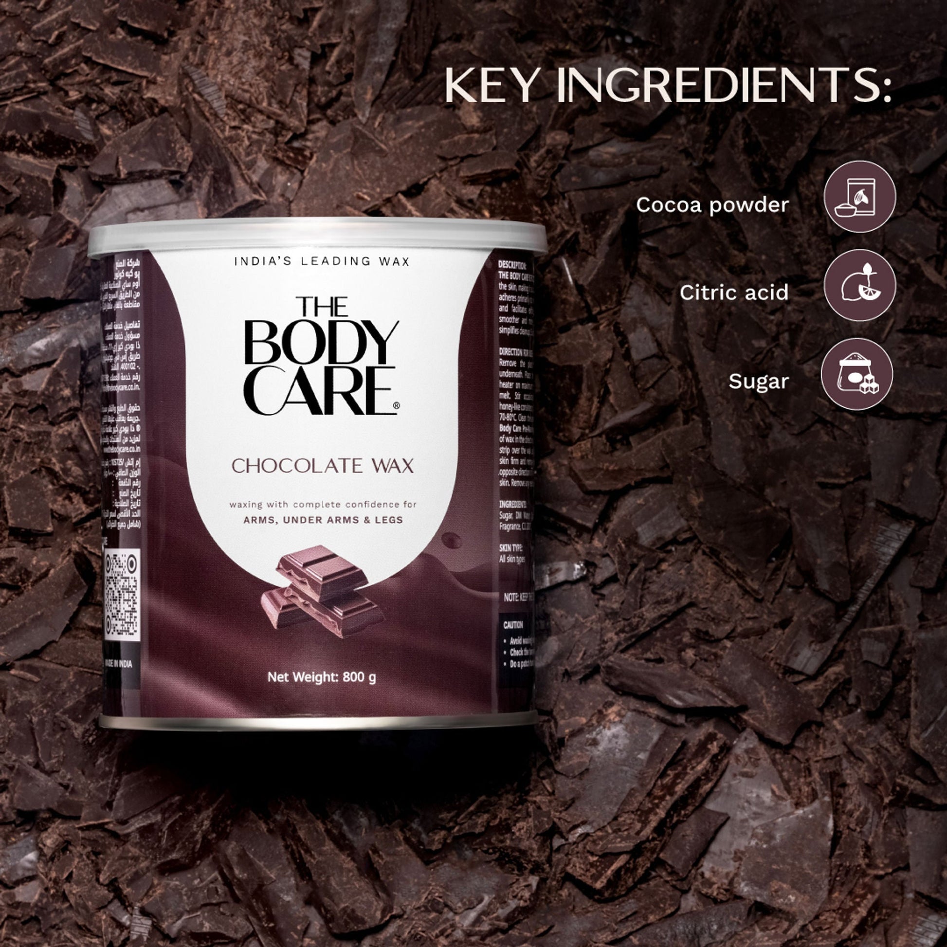 The Body Care Natural Chocolate Wax  Grab2Buy The Body Care Grab2Buy