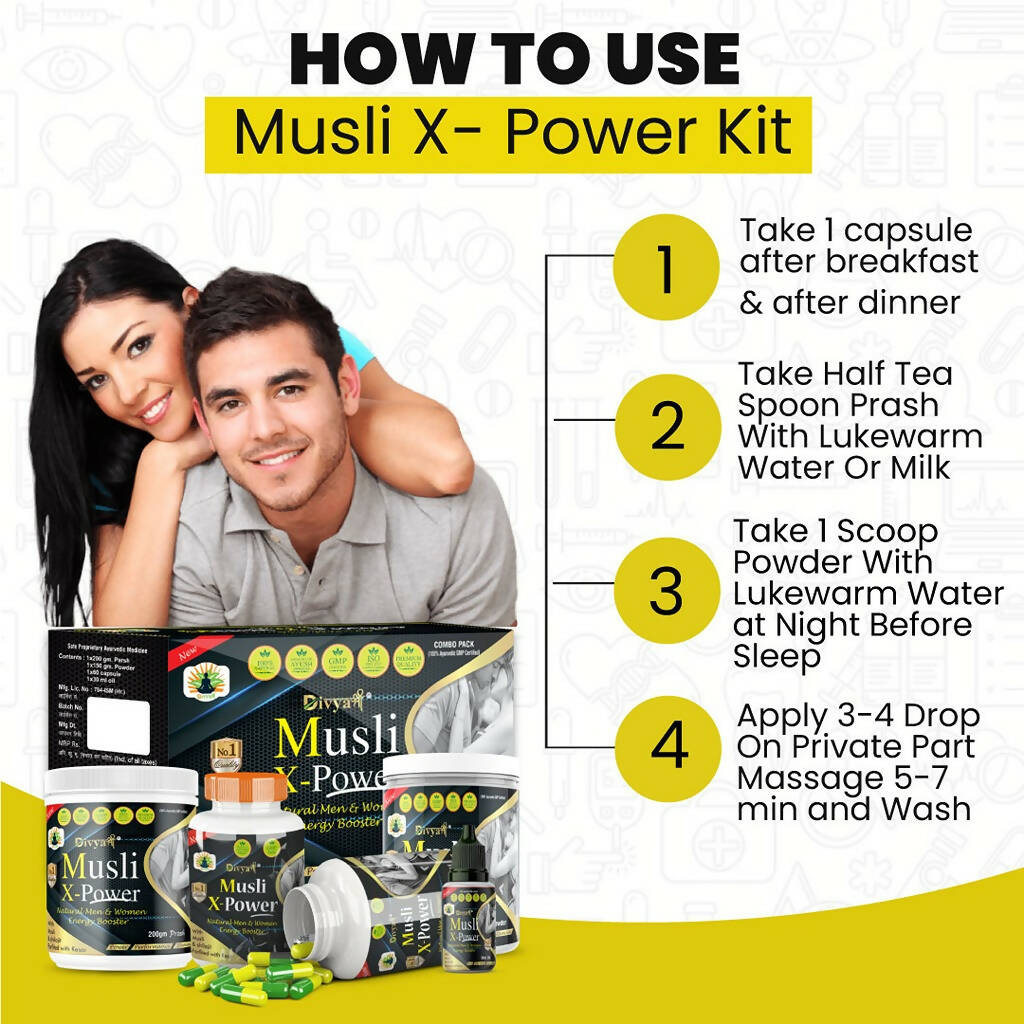 Divya Shree Musli X-Powder Kit 