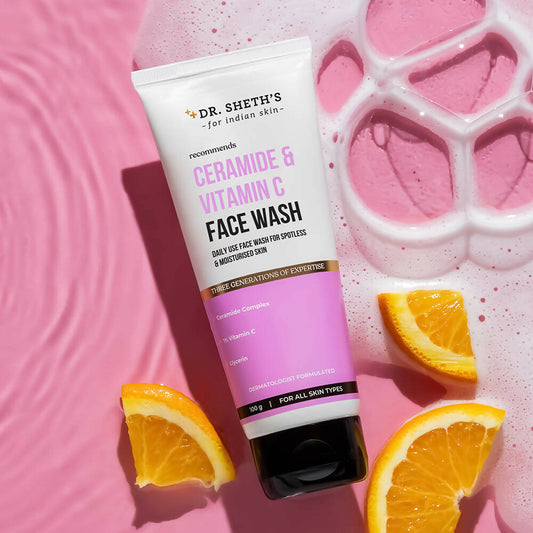 Dr. Sheth's Ceramide & Vitamin C Face Wash - Grab2buy