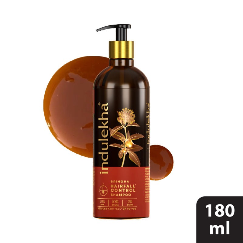Indulekha Bringha Hair Oil and Hair Fall Shampoo Combo