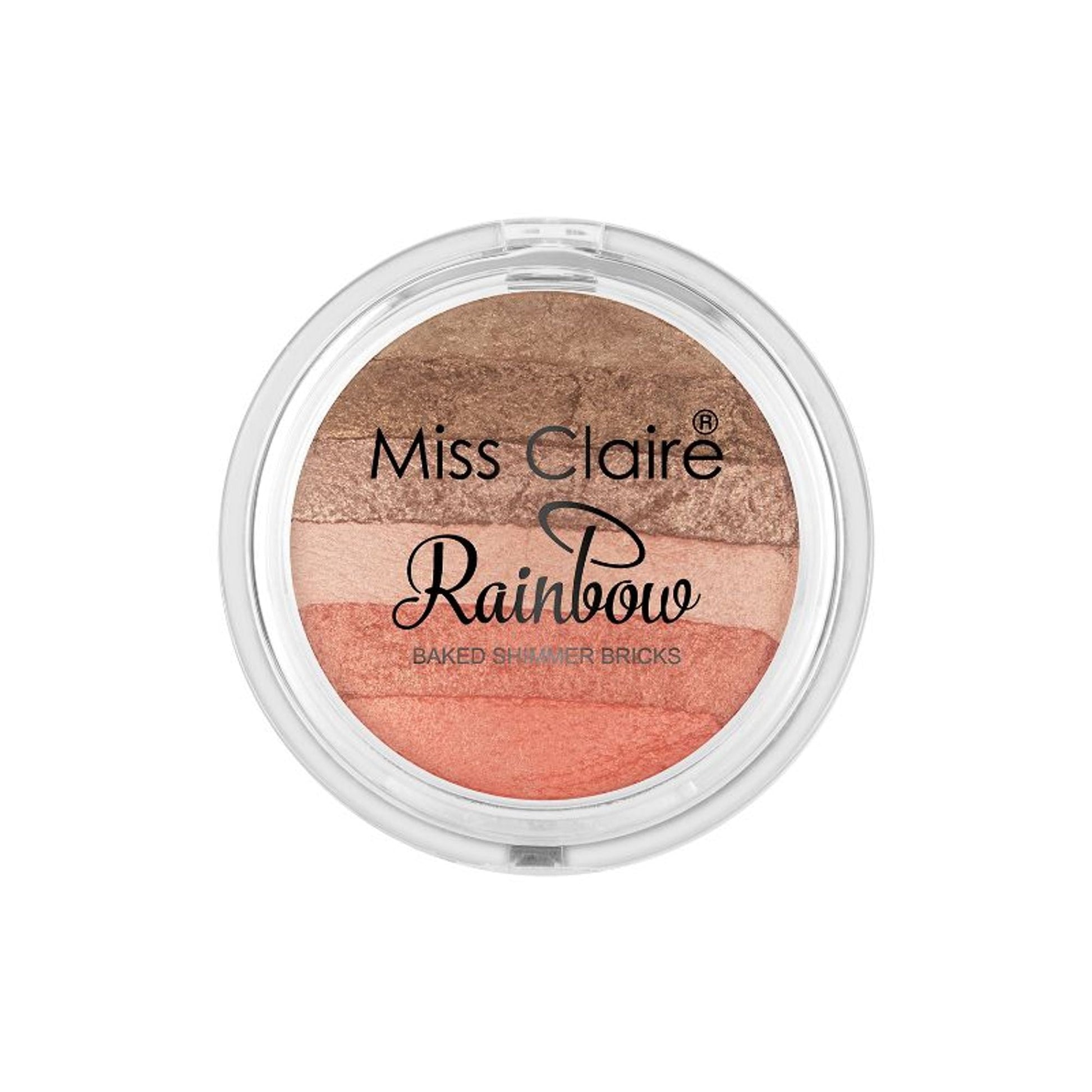 Miss Claire Rainbow Baked Shimmer Bricks - 2