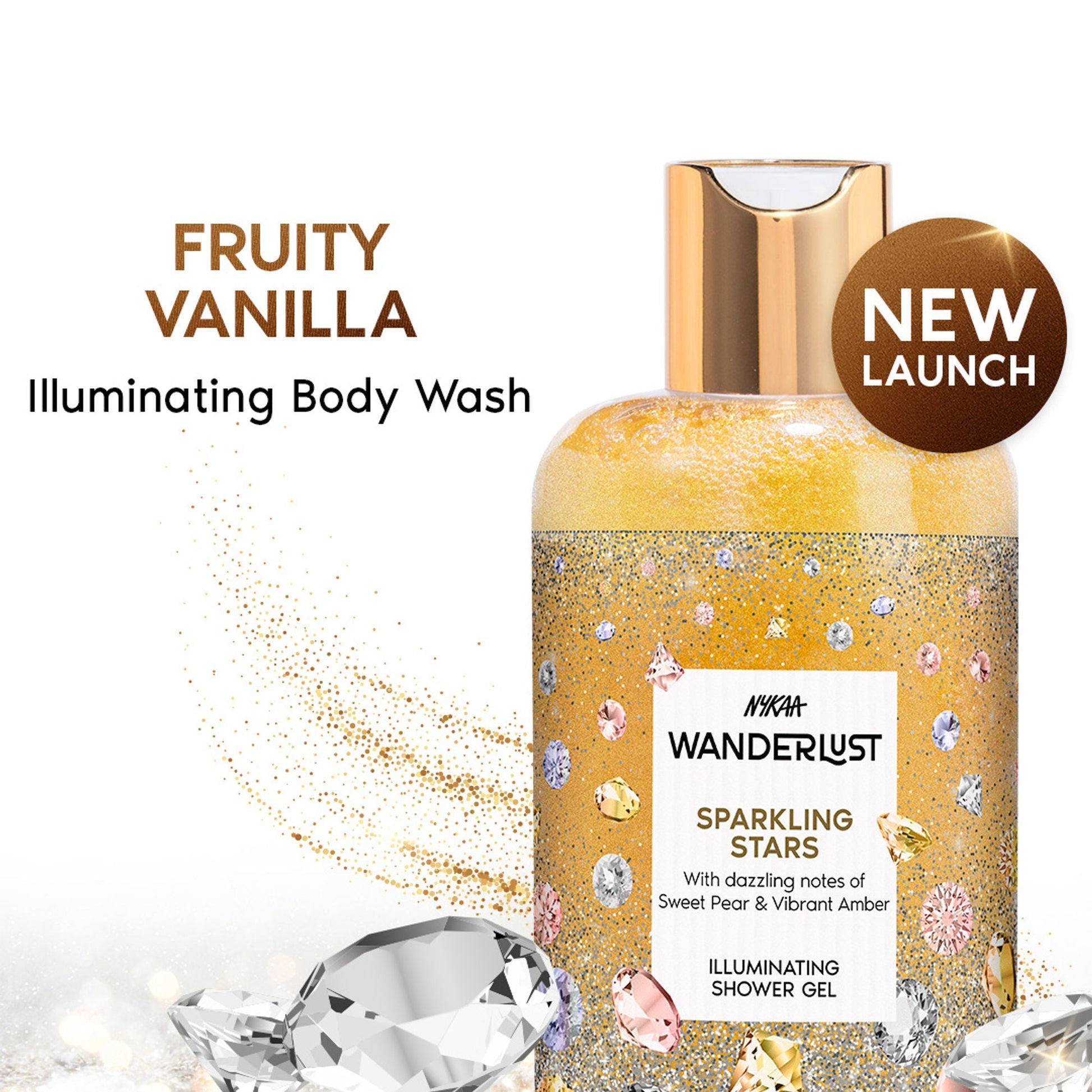Wanderlust Shower Gels - Sparkling Stars  Grab2Buy Wanderlust Grab2Buy