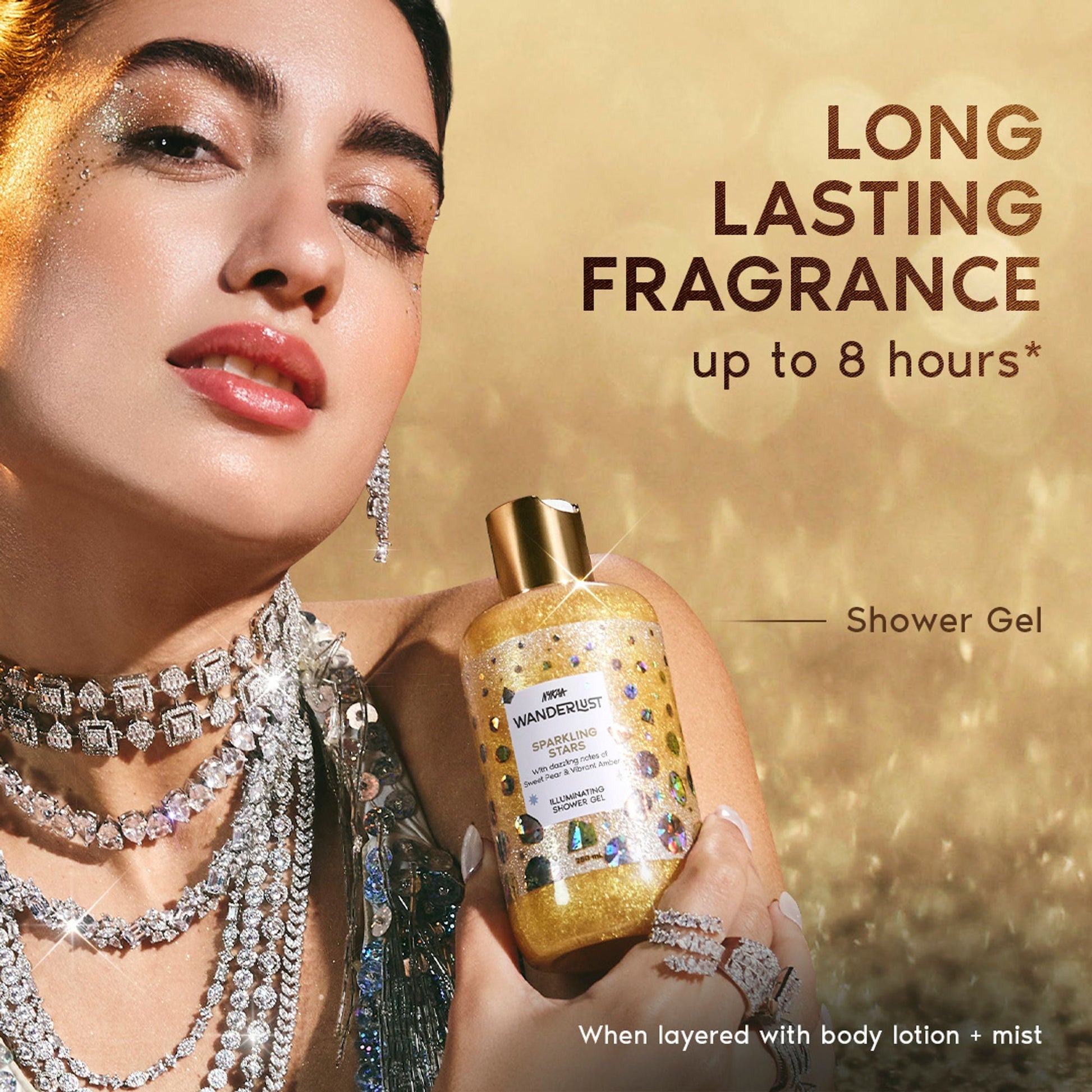 Wanderlust Shower Gels - Sparkling Stars  Grab2Buy Wanderlust Grab2Buy