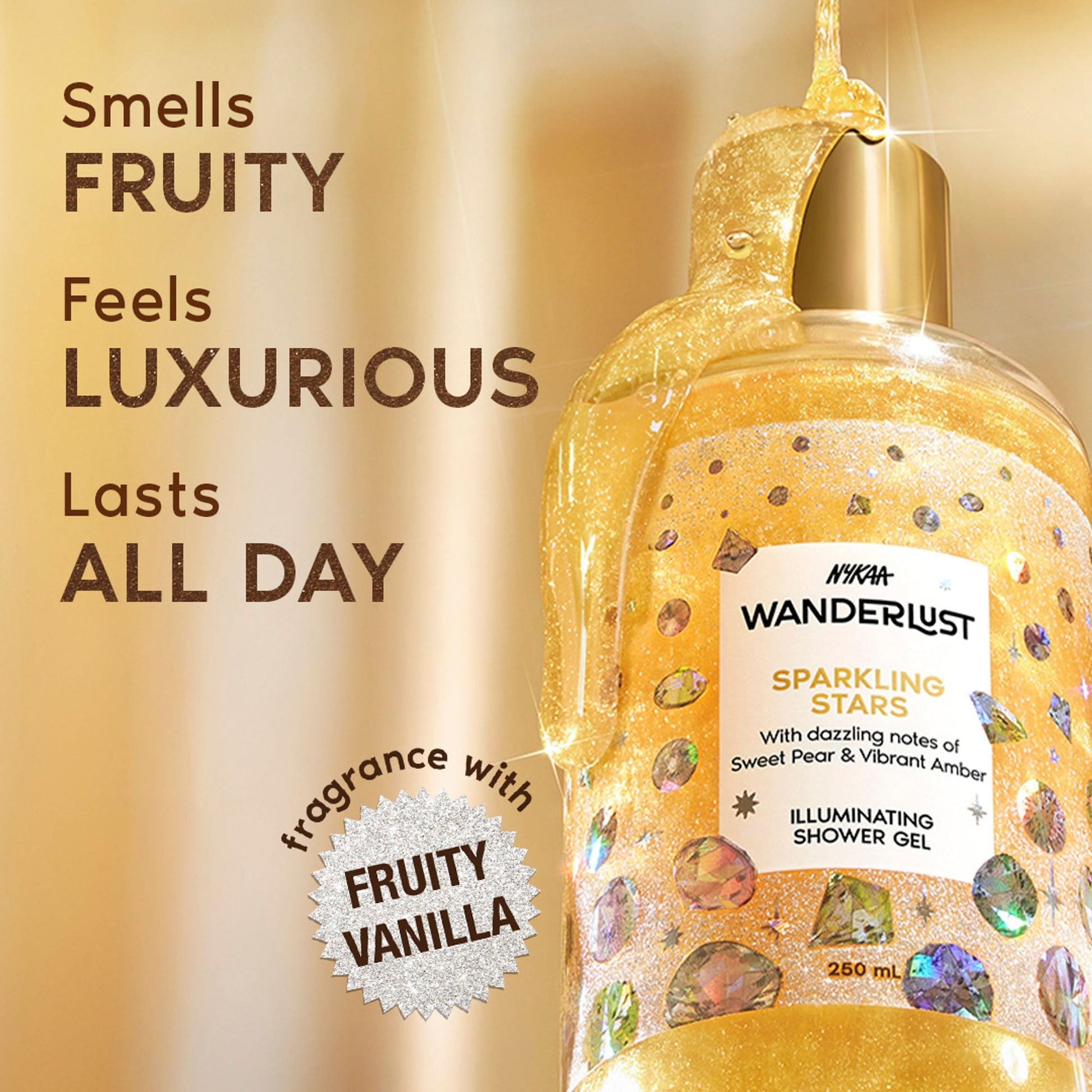 Wanderlust Shower Gels - Sparkling Stars  Grab2Buy Wanderlust Grab2Buy