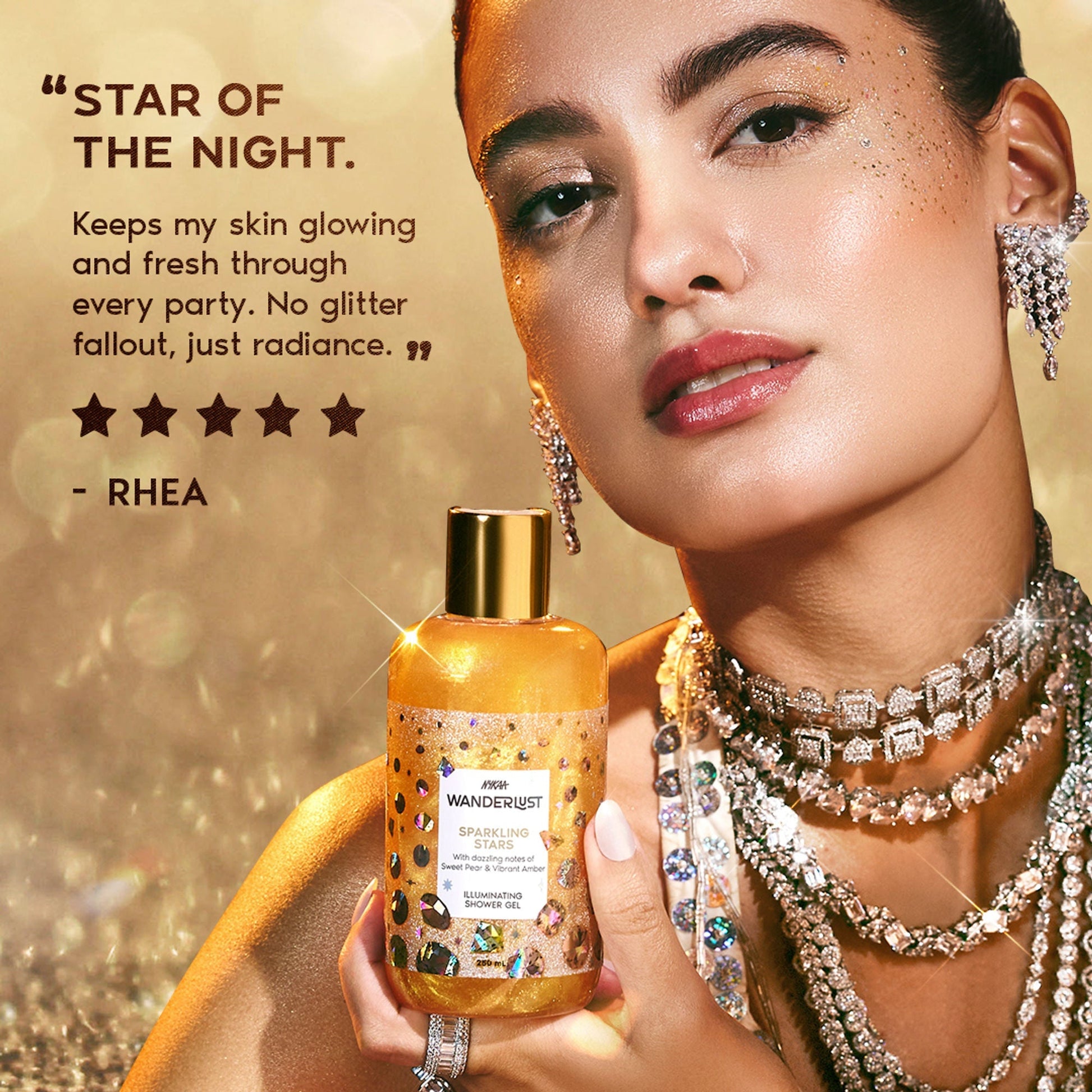 Wanderlust Shower Gels - Sparkling Stars  Grab2Buy Wanderlust Grab2Buy