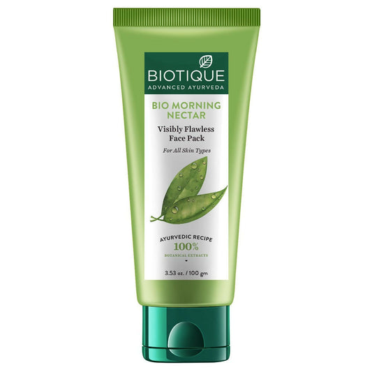 Biotique Bio Morning Nectar Visibly Flawless Face Pack 