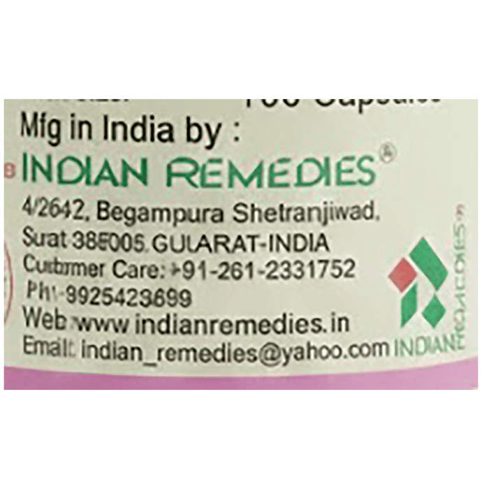 Indian Remedies Femsar Capsules 
