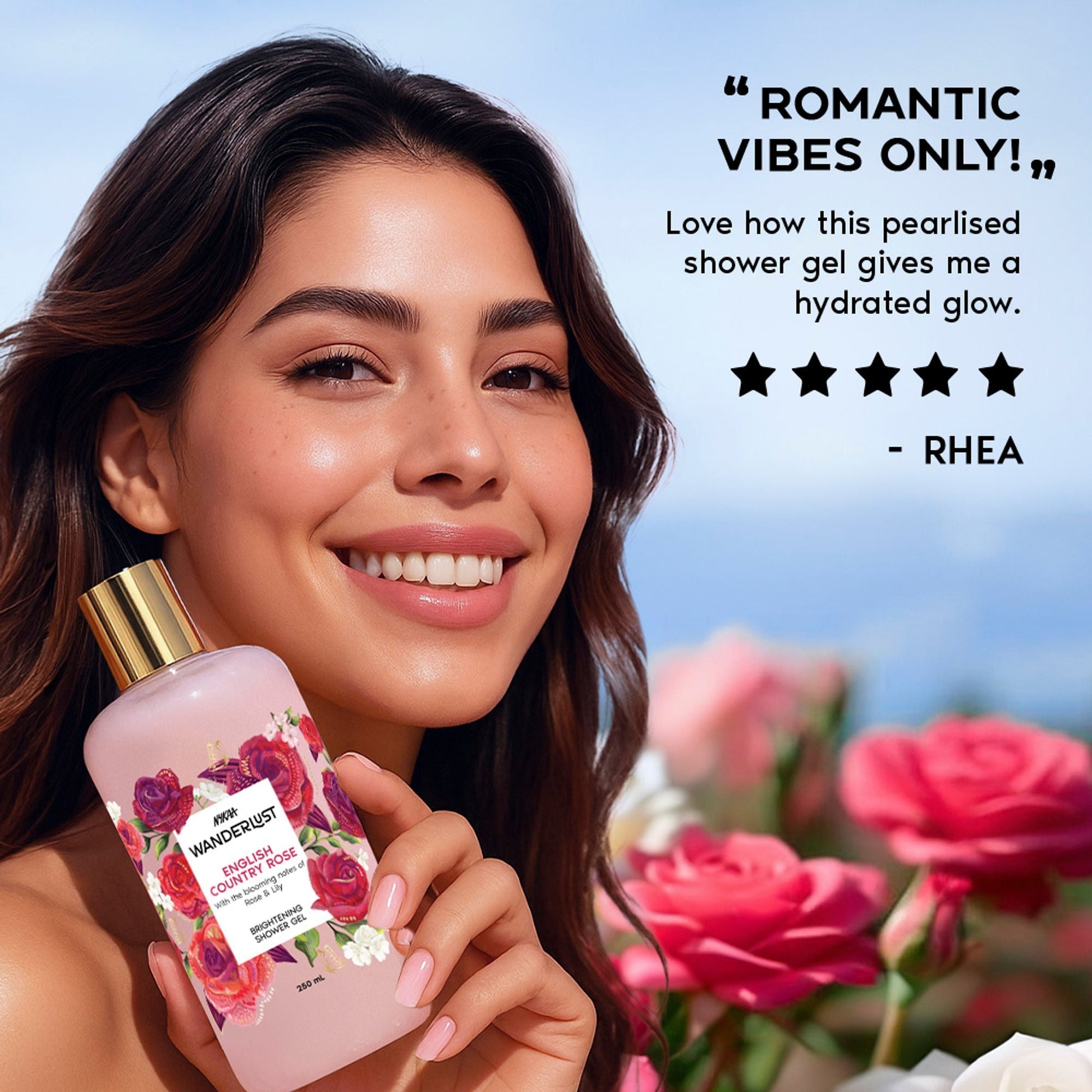 Wanderlust Shower Gels - English Country Rose  Grab2Buy Wanderlust Grab2Buy