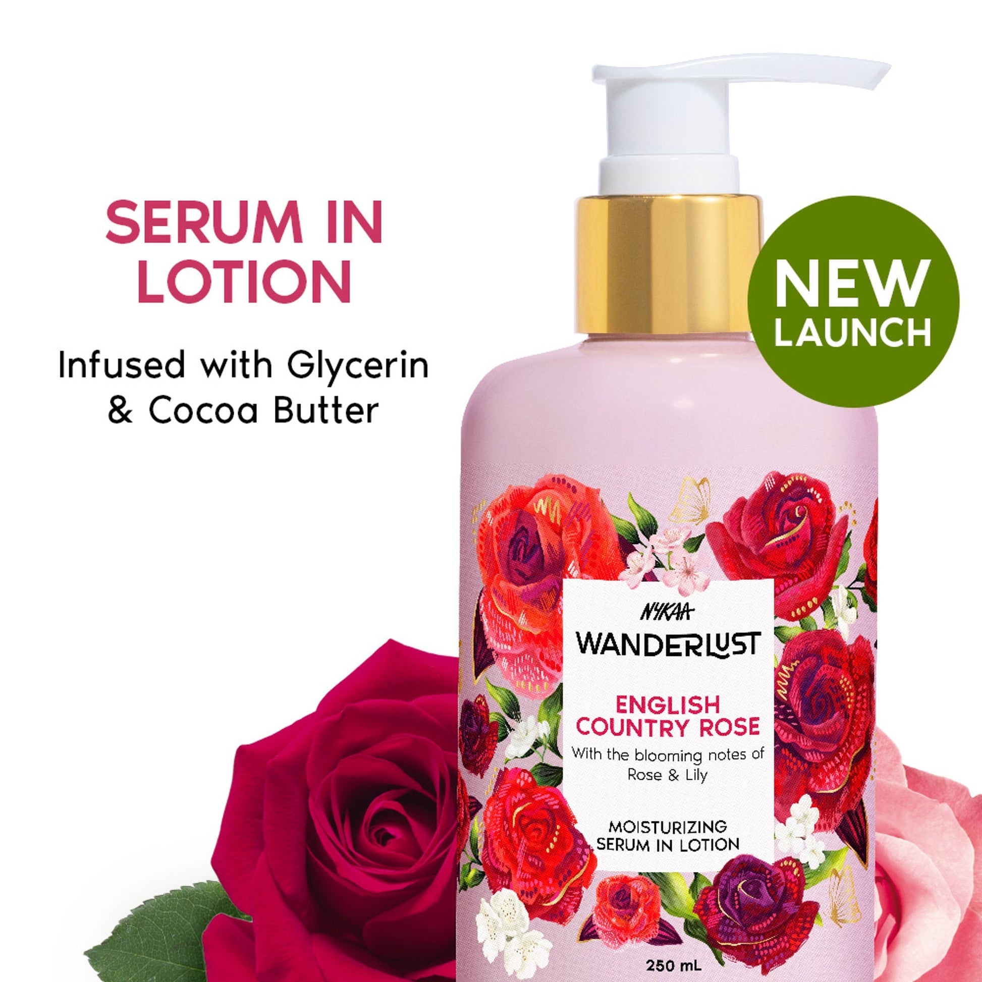Wanderlust Moisturizing Body Lotion - English Country Rose  Grab2Buy Wanderlust Grab2Buy