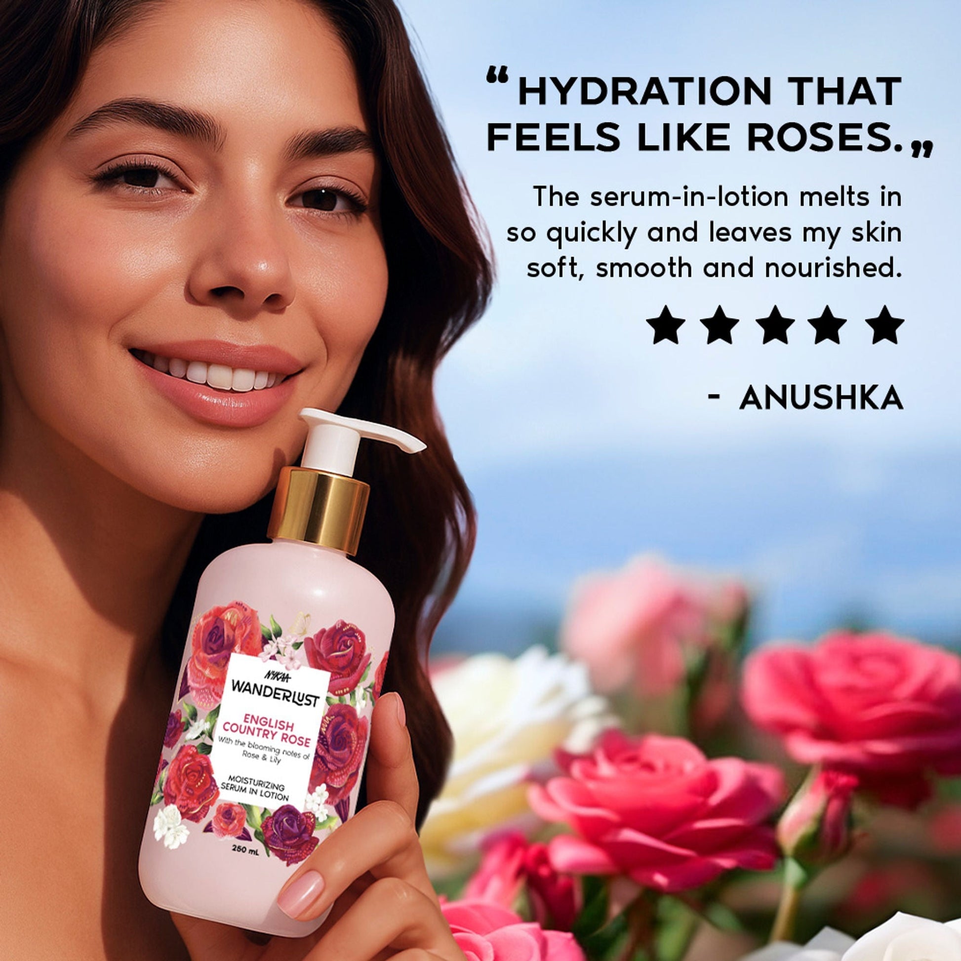 Wanderlust Moisturizing Body Lotion - English Country Rose  Grab2Buy Wanderlust Grab2Buy