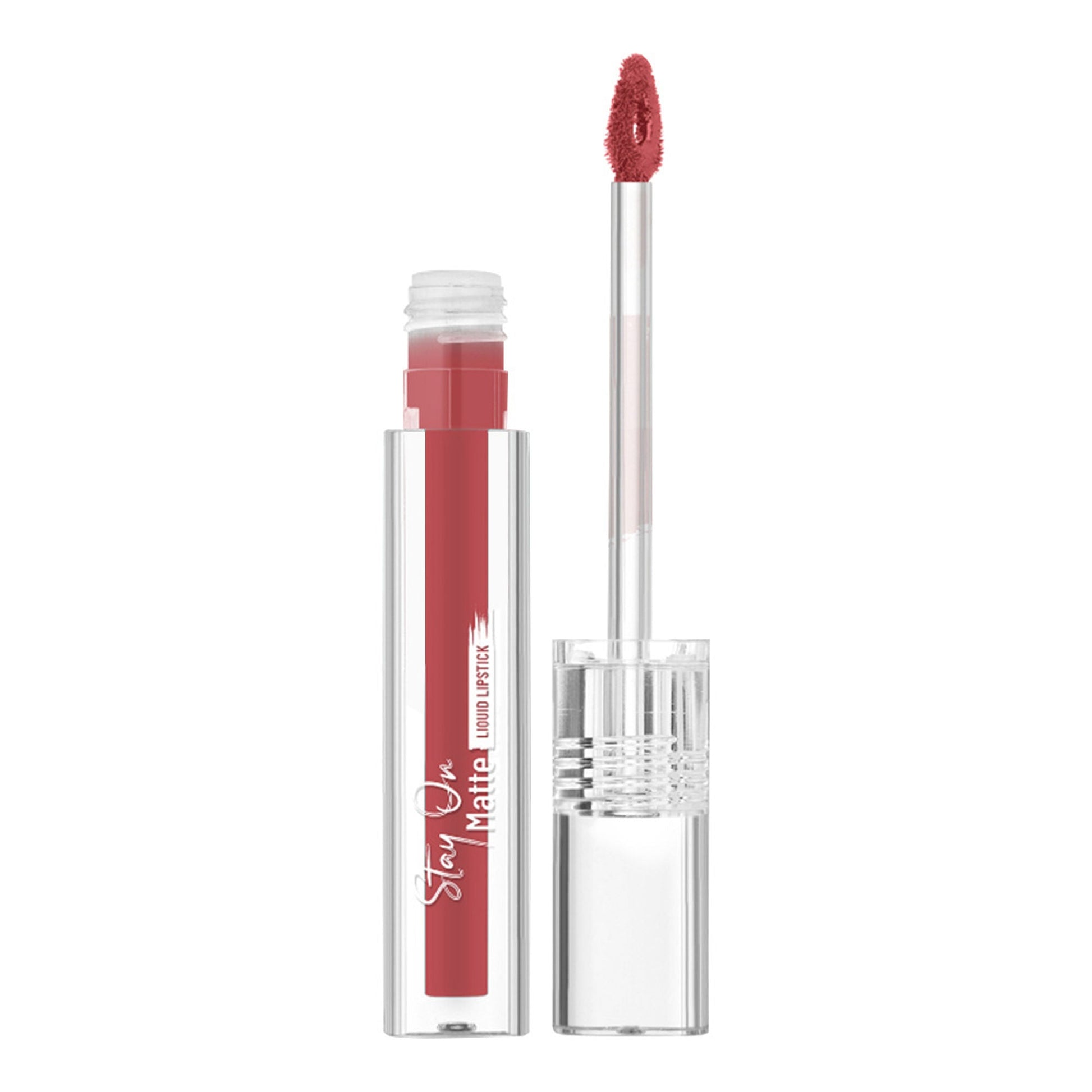 Swiss Beauty Stay On Matte Liquid Lipstick - 3 Almond Pink