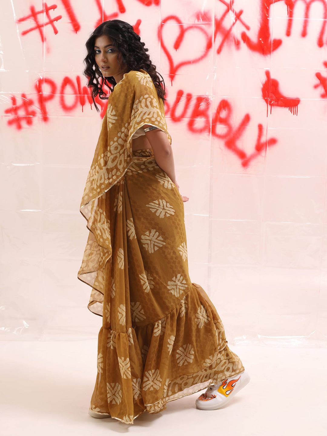 Tikhi Imli Batik Printed Georgette Grab2Buy 