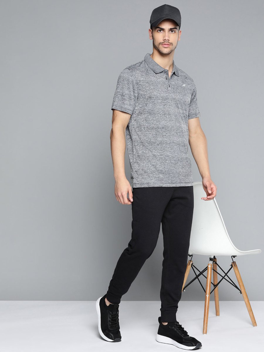 Alcis Men Polo Collar Anti Static Slim Fit T-shirt 