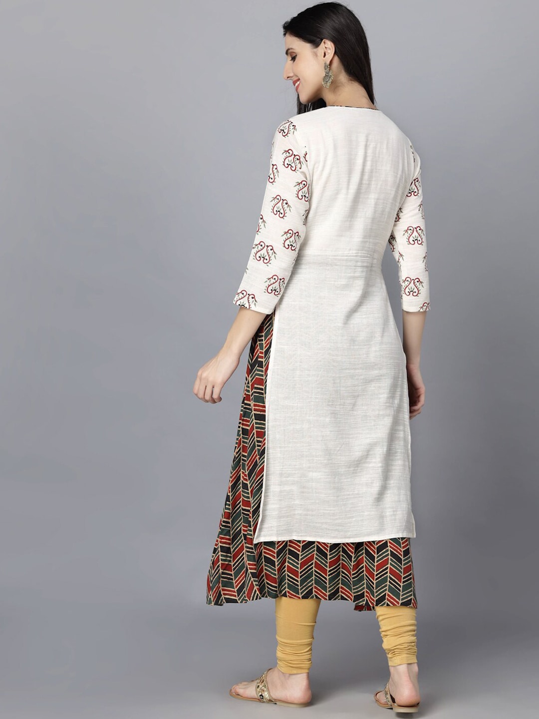 HERE&NOW Women Ethnic Motifs Printed Kurta
