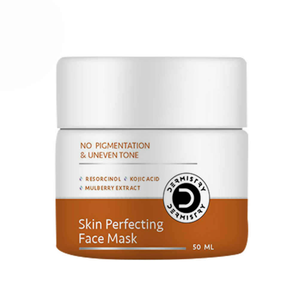 Dermistry Skin Perfecting Face Mask Kojic Acid Resorcinol for Pigmentation Dark Spots Uneven Tone 