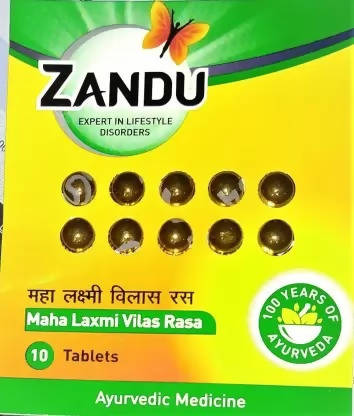 Zandu Mahalakshmi Vilas Ras Tablets - Grab2buy