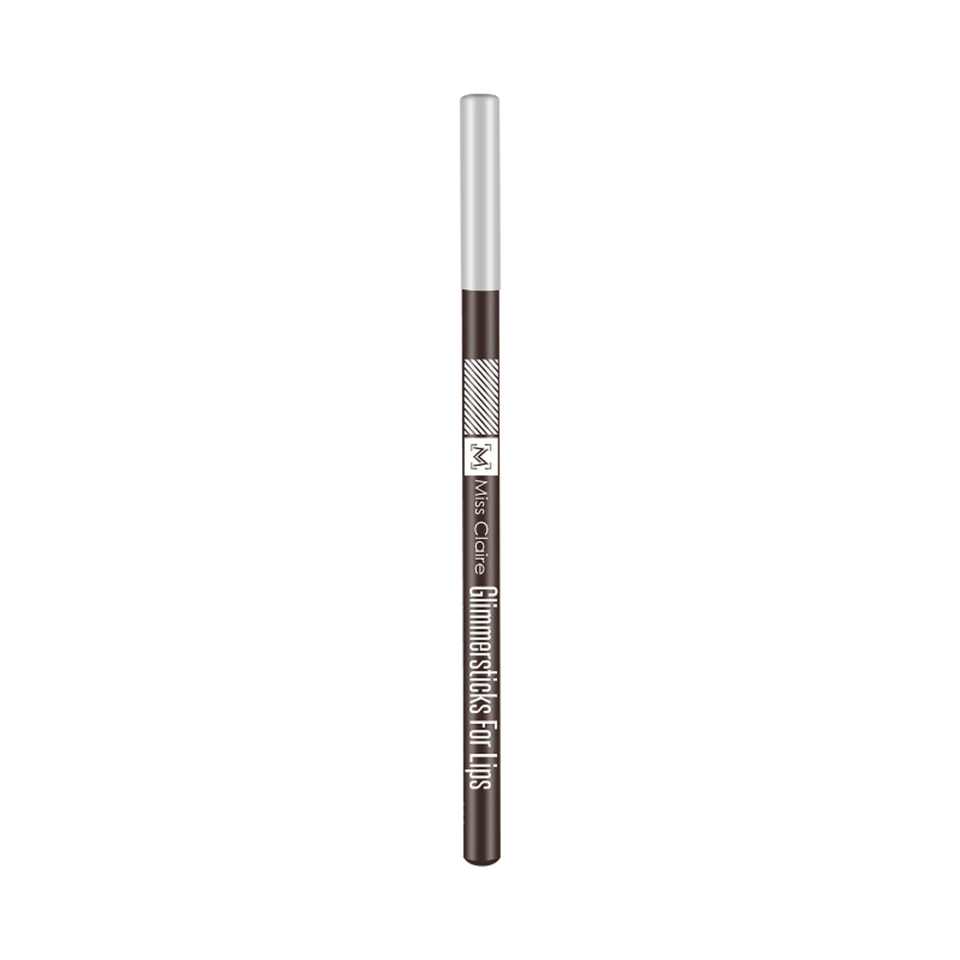Miss Claire Glimmersticks For Lips - Chocolate L-17 | Swadesiicart
