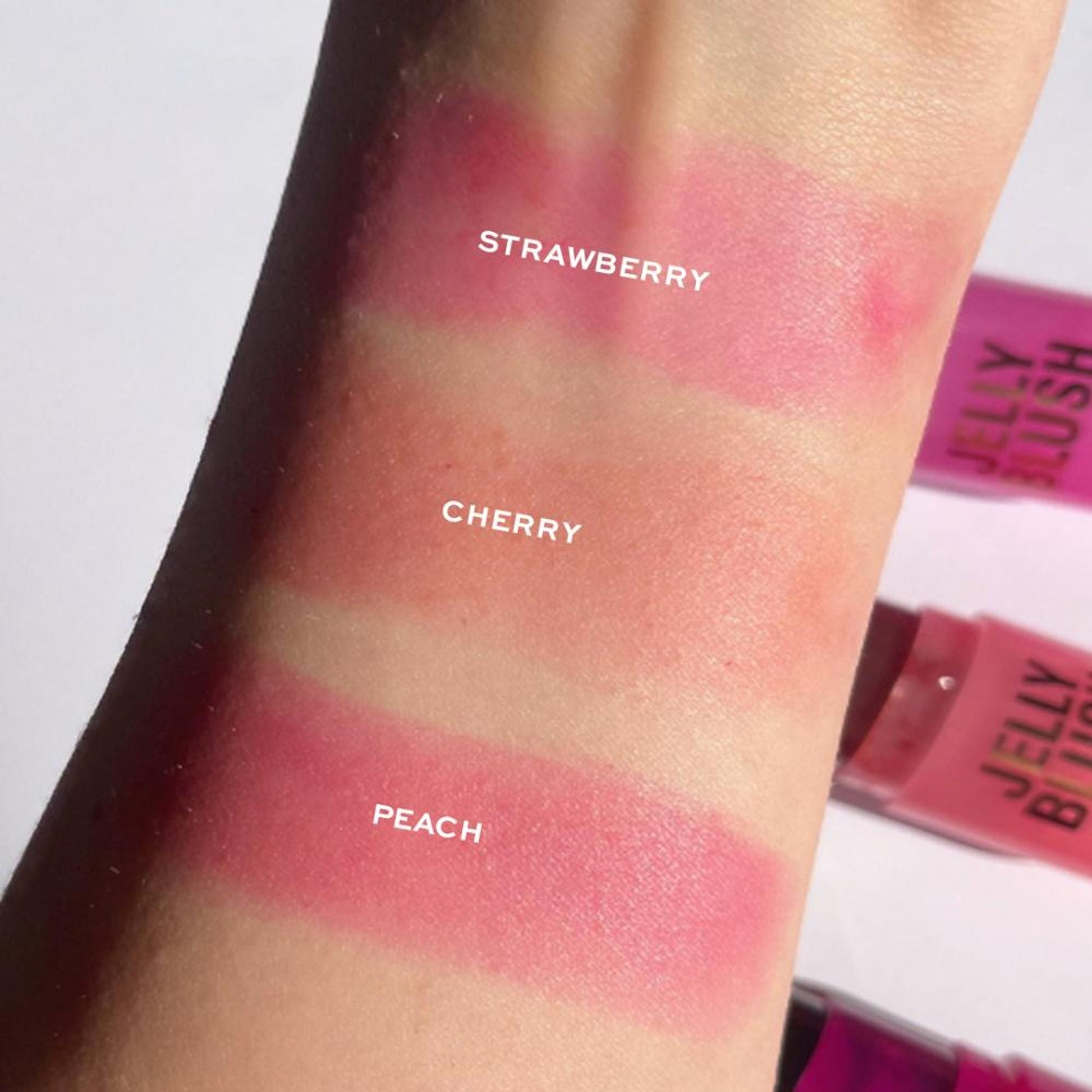 Makeup Revolution Jelly Blush Stick Lip and Cheek Stain - Strawberry Pink
