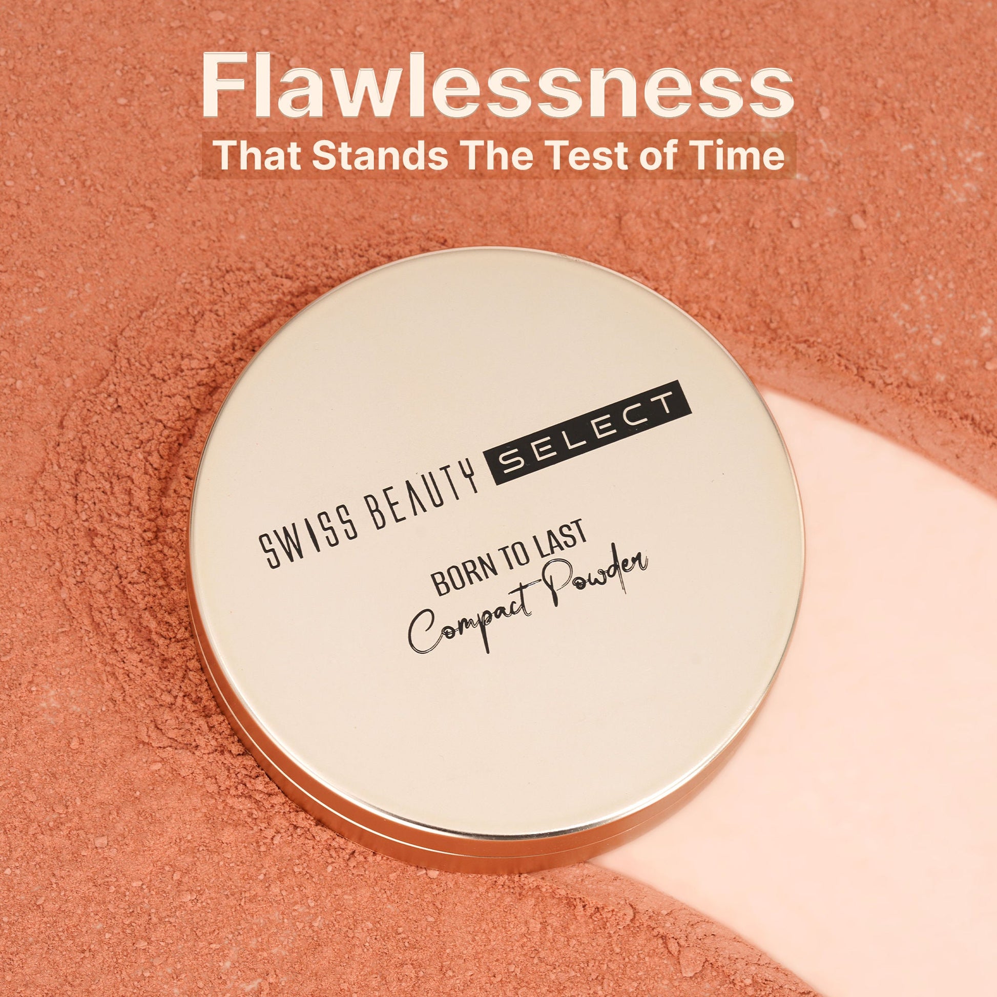 Swiss Beauty Born To Last 3-In-1 Skin Perfection Compact With Vitamin E - 3. Amber Haze