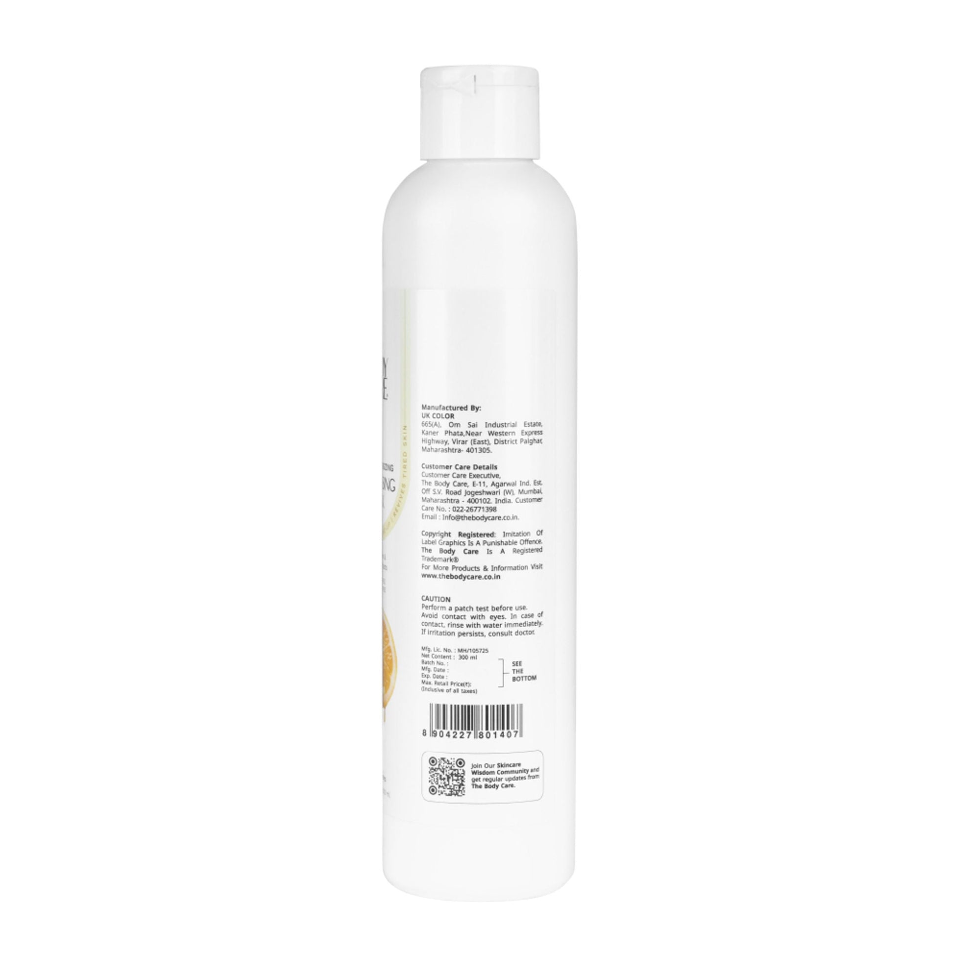 The Body Care Orange Cleansing Milk  Grab2Buy The Body Care Grab2Buy