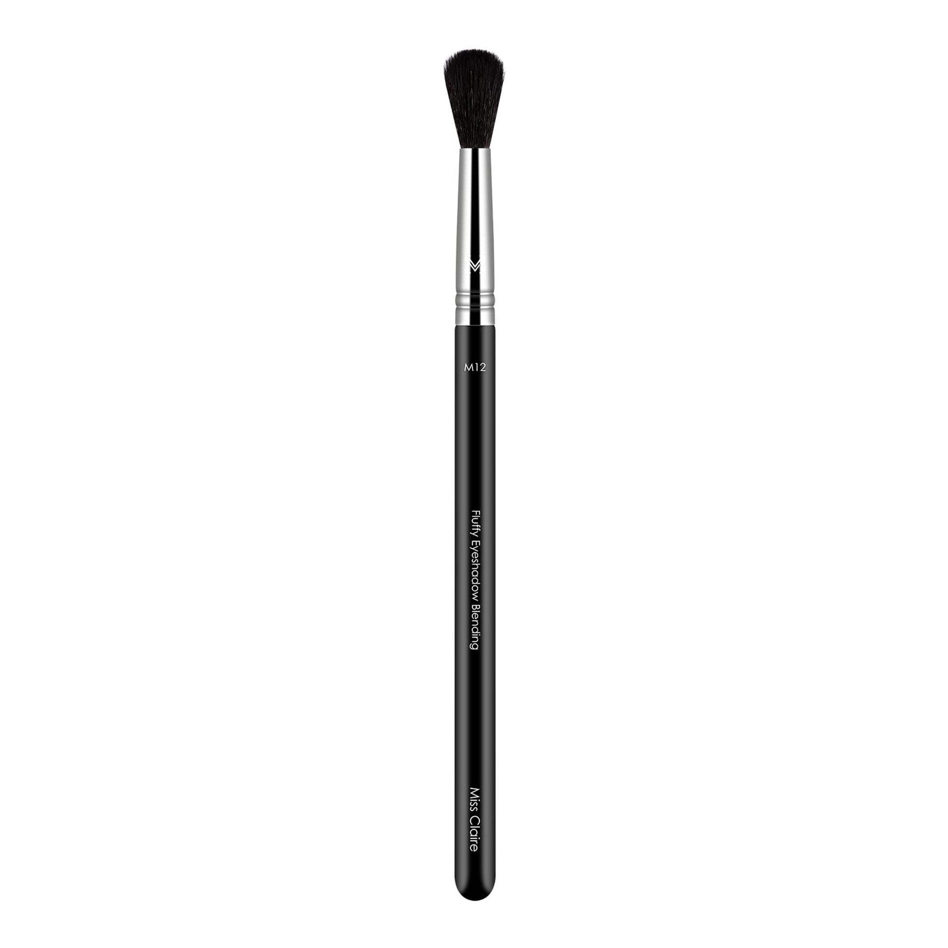 Miss Claire M12 - Fluffy Eyeshadow Blending Brush (Black) - Chrome