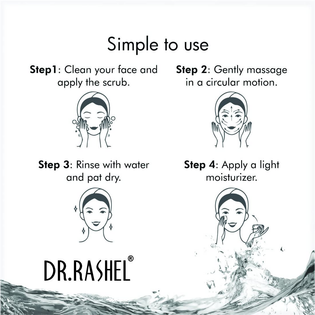 Dr.Rashel Apricot Scrub For Face And Body