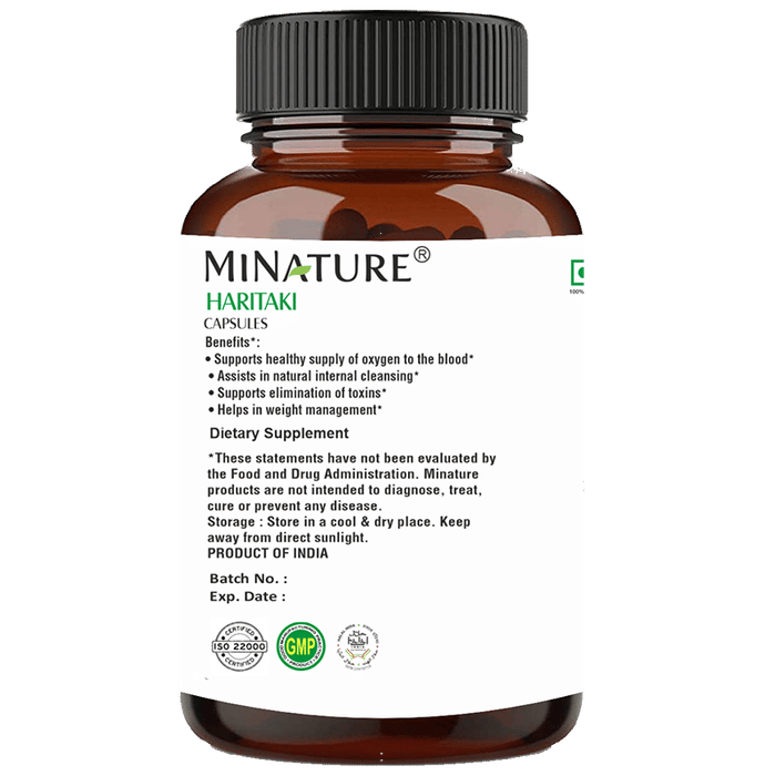 Minature Haritaki Capsules 