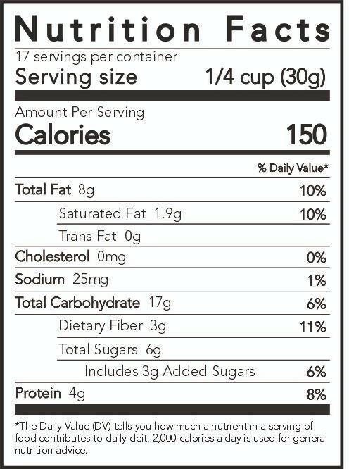 Thenibblebox Coffee Cacao Carnival Granola 