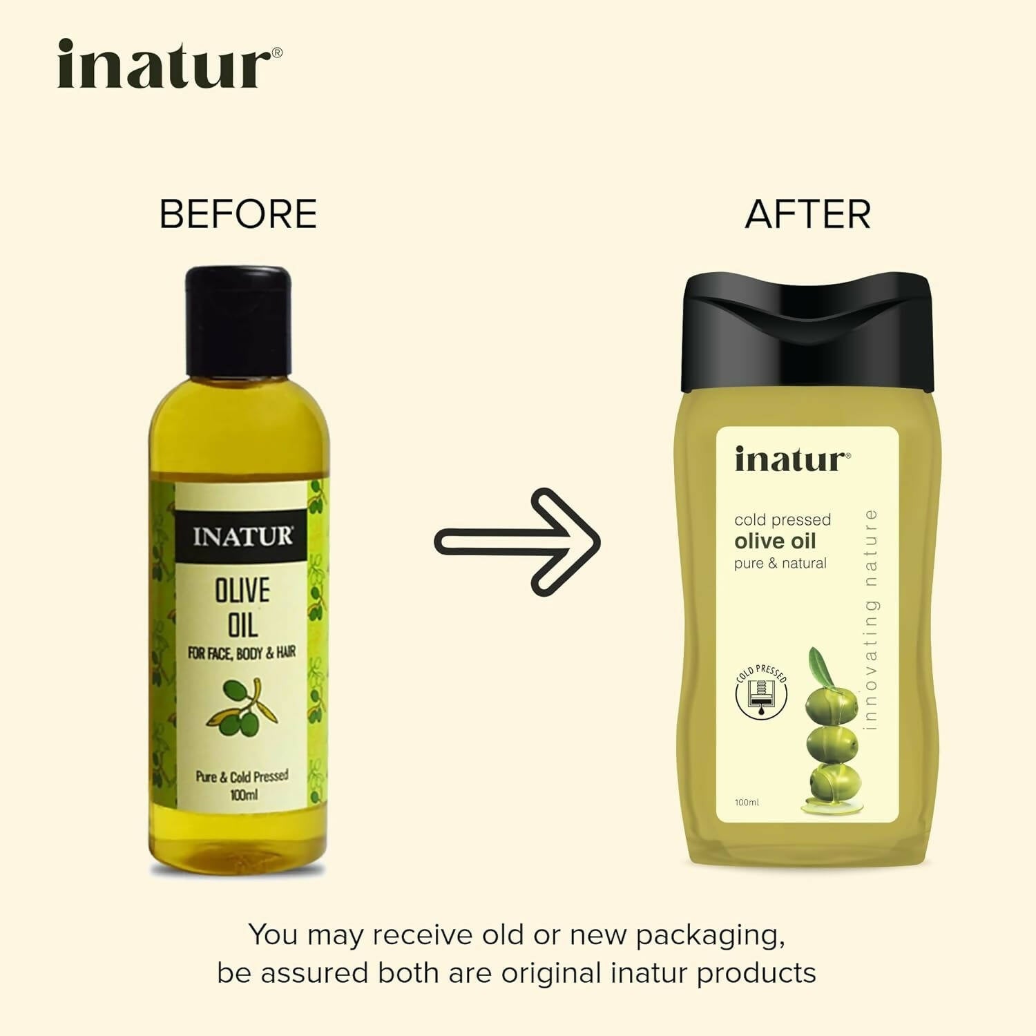 Inatur Cold Pressed Olive Oil 