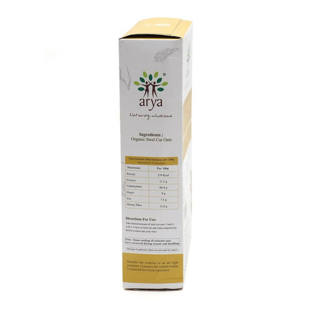 Arya Farm Organic Steel Cut Oats - Grab2buy