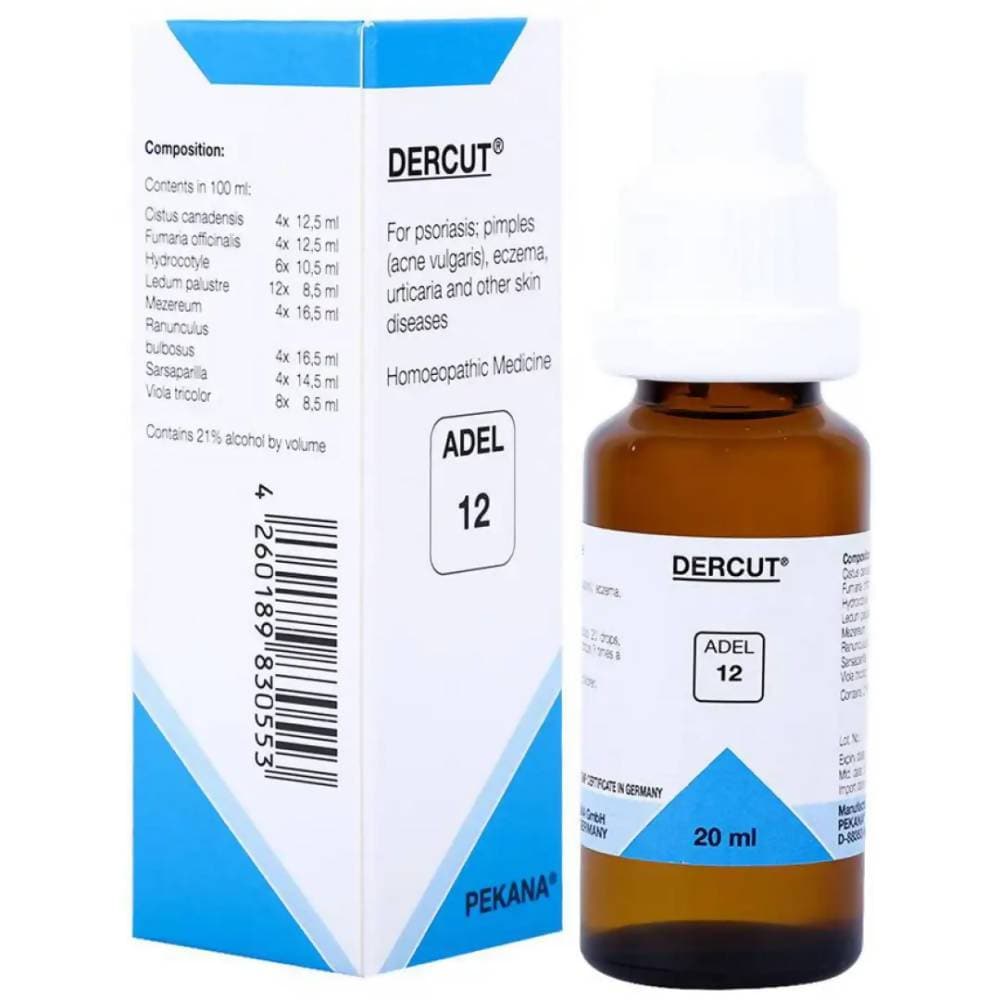 Adel Homeopathy 12 Dercut Drop - Grab2buy