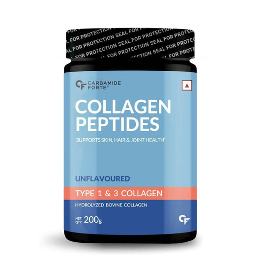 Carbamide Forte Hydrolyzed Collagen Powder with Type 1 & 3 Collagen Peptides 