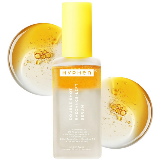 Hyphen Double Shot Face Serum with 18% Brightening & 20% Collagen 