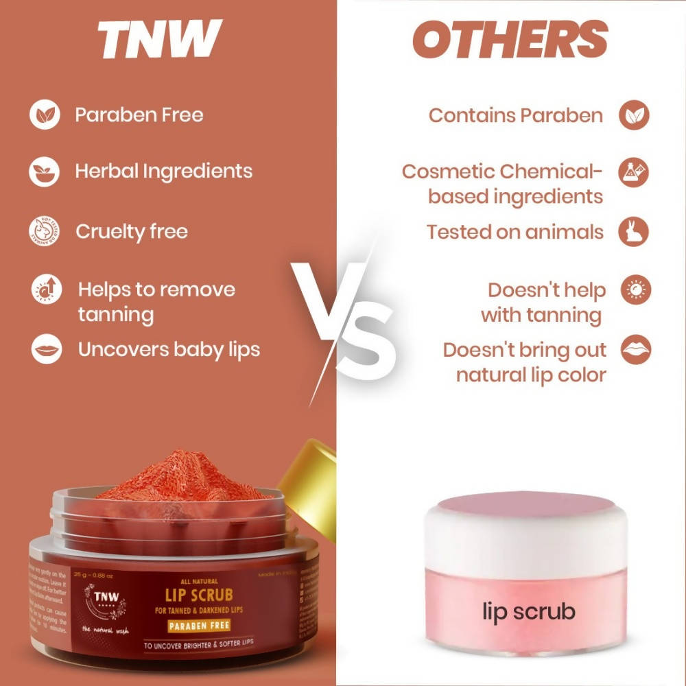 The Natural Wash All Natural Lip Scrub For Tanned & Darkened Lips  Grab2Buy The Natural Wash Grab2Buy