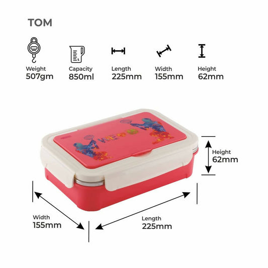 Dubblin Tom Stainless Steel Lunch Box - Grab2buy