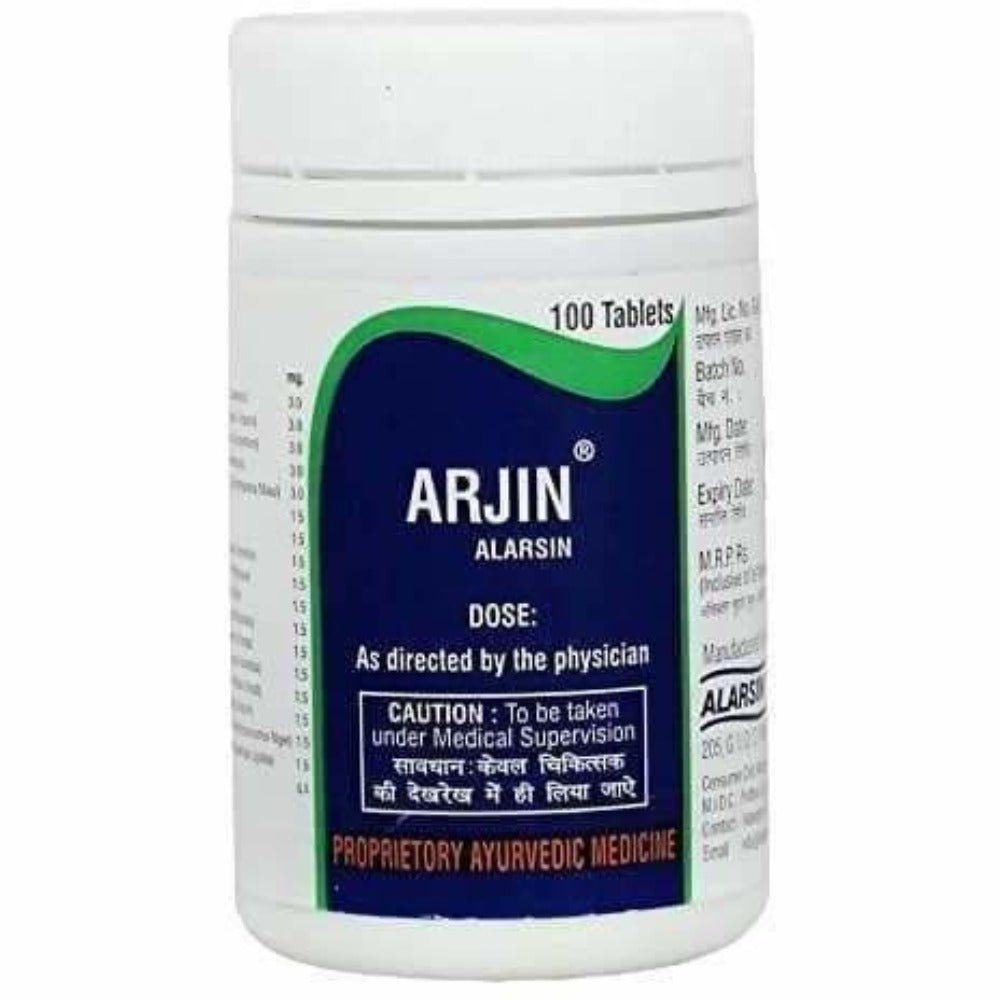 Alarsin Ayurvedic Arjin Tablet | Grab2Buy