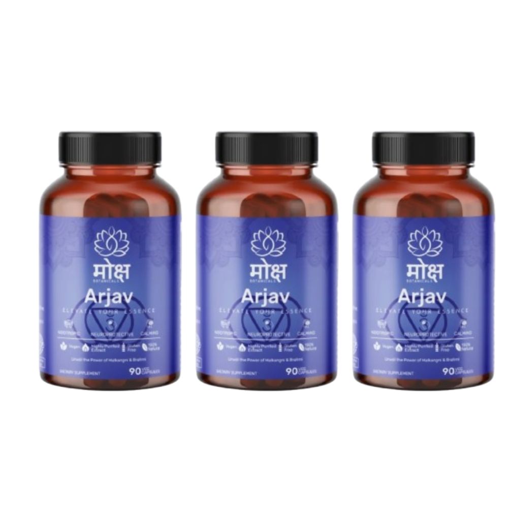 Moksha Botanicals Arjav Capsules 