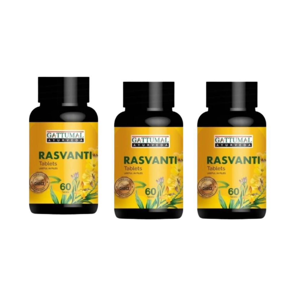 Gattumal Ayurveda Arjunatvak Ghan Vati Tablets 