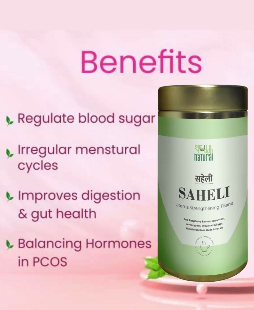 Shuddh Natural Women Wellness Tea Saheli Floral Tea 