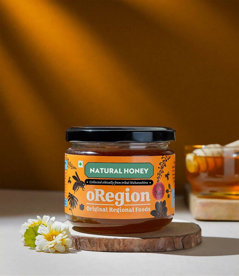 oRegion Natural Raw Multifloral Honey 