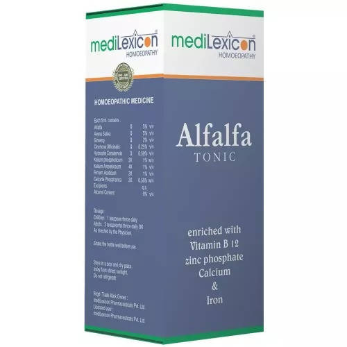 Medilexicon Homeopathy Alfalfa Tonic | Grab2Buy