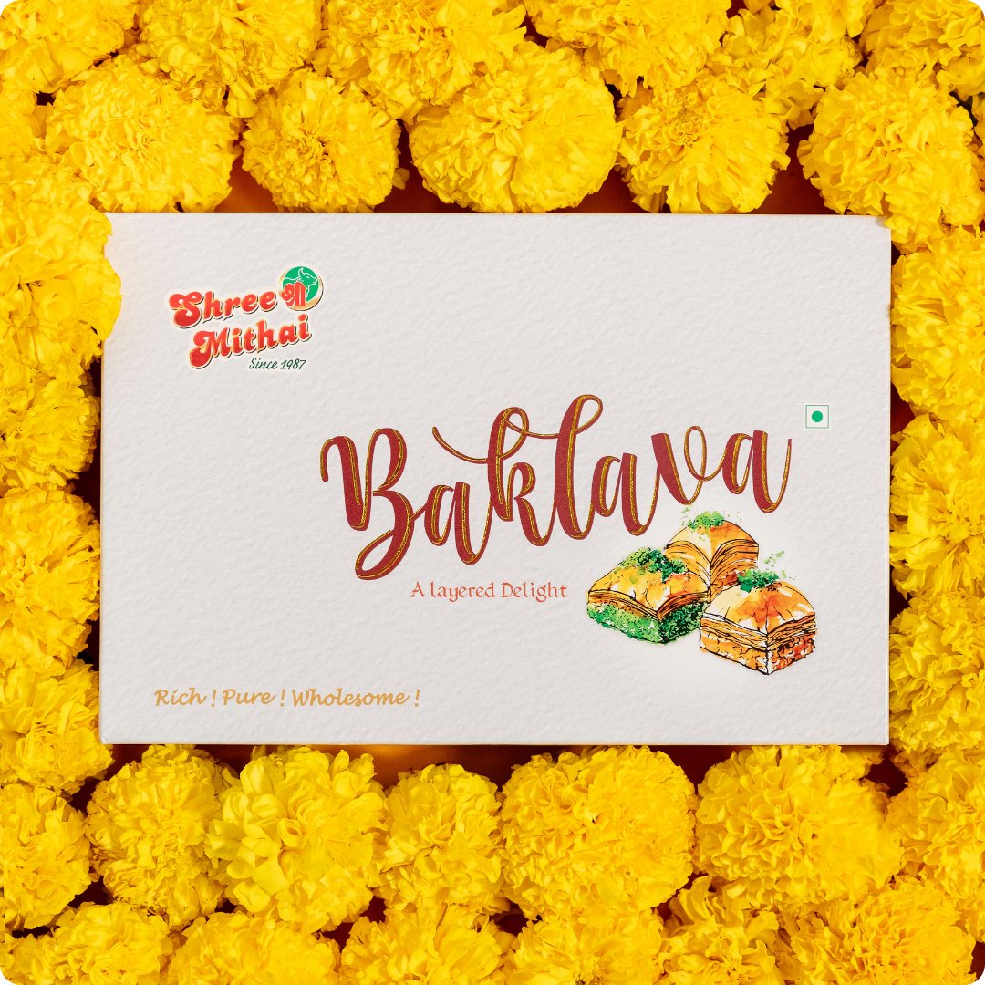Shree Mithai Assorted Baklava 