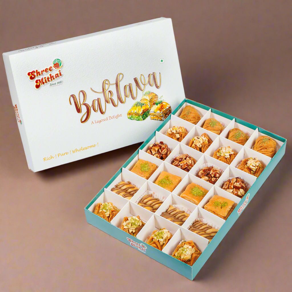 Shree Mithai Assorted Gourmet Baklava 