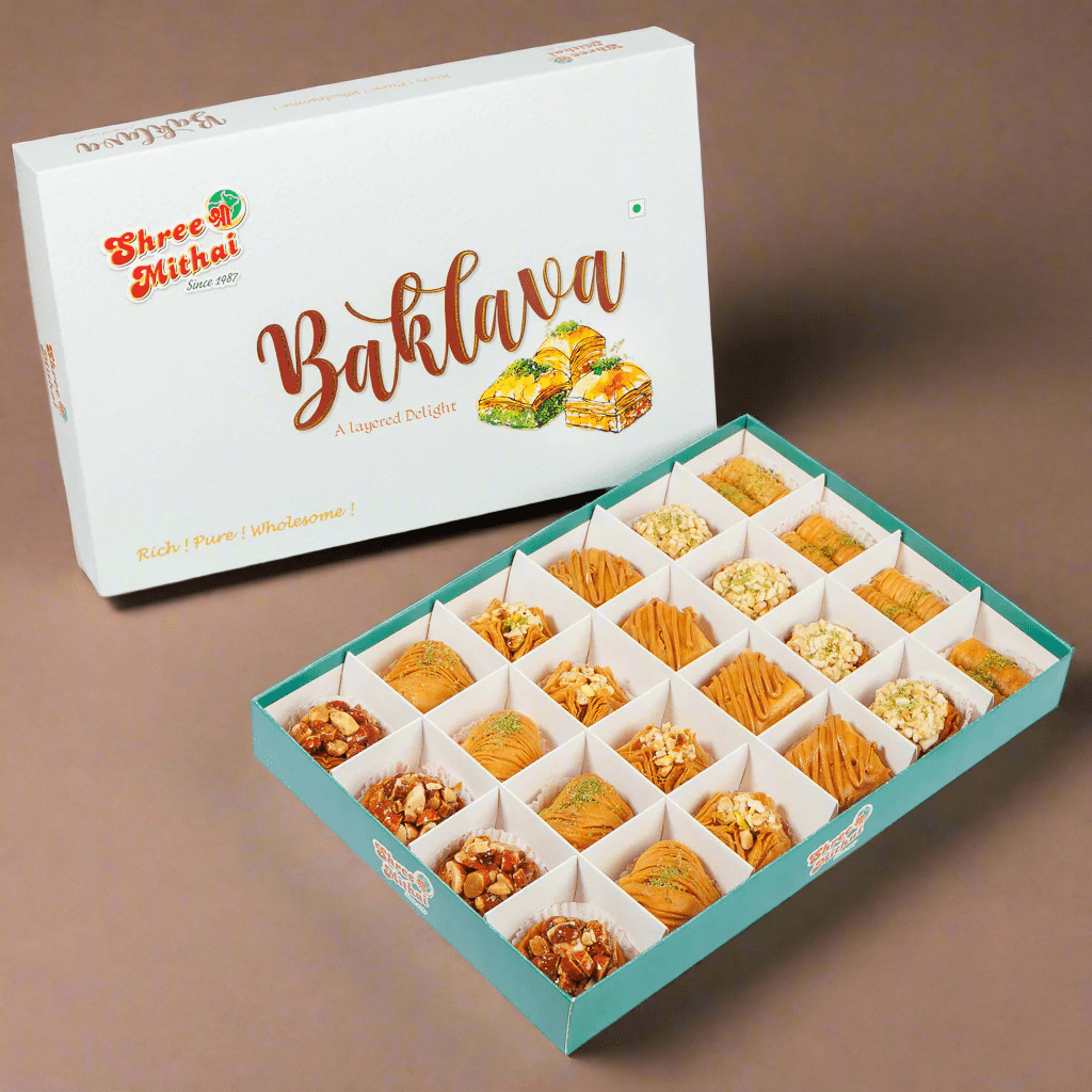 Shree Mithai Assorted Royale Baklava 
