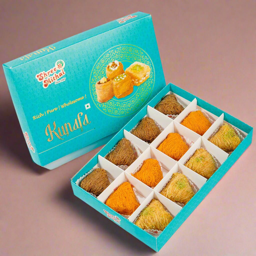 Shree Mithai Assorted Samosa Kunafa 