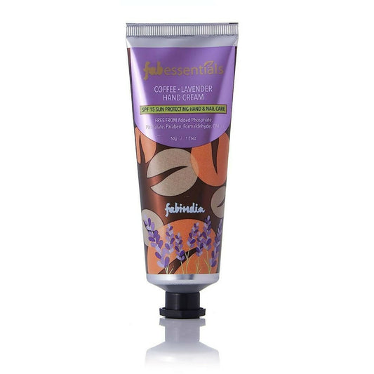 Fabessentials Coffee Lavender Hand Cream - SPF 15 - Grab2buy