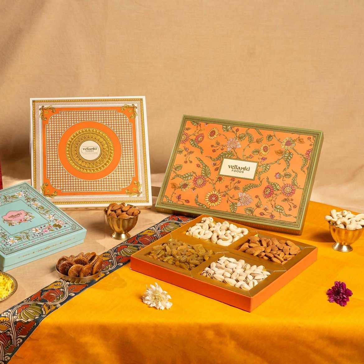 Vellanki Foods Dryfruit Gift Box  Grab2Buy Vellanki Foods Grab2Buy