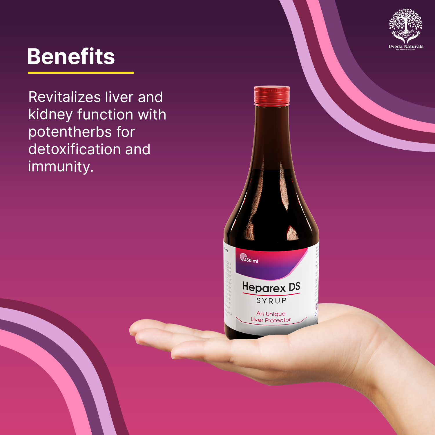 Uveda Naturals Heparex DS Syrup 