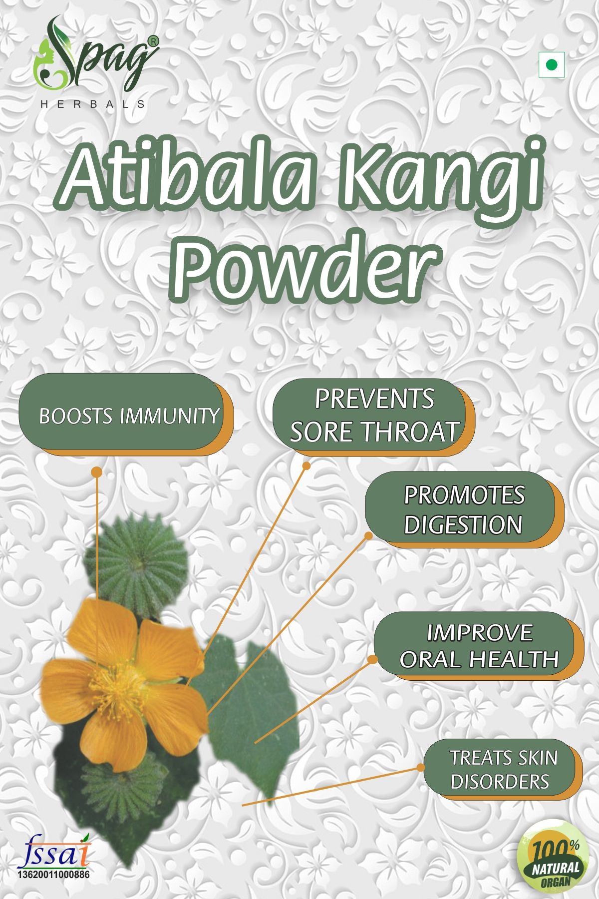 Spag Herbals Atibala Powder 
